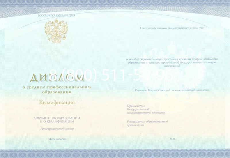 Купить Диплом колледжа (Спецбланк) 2014-2024 года в Йошкар-Оле Купить Диплом колледжа (Спецбланк) 2014-2024 года в Йошкар-Оле